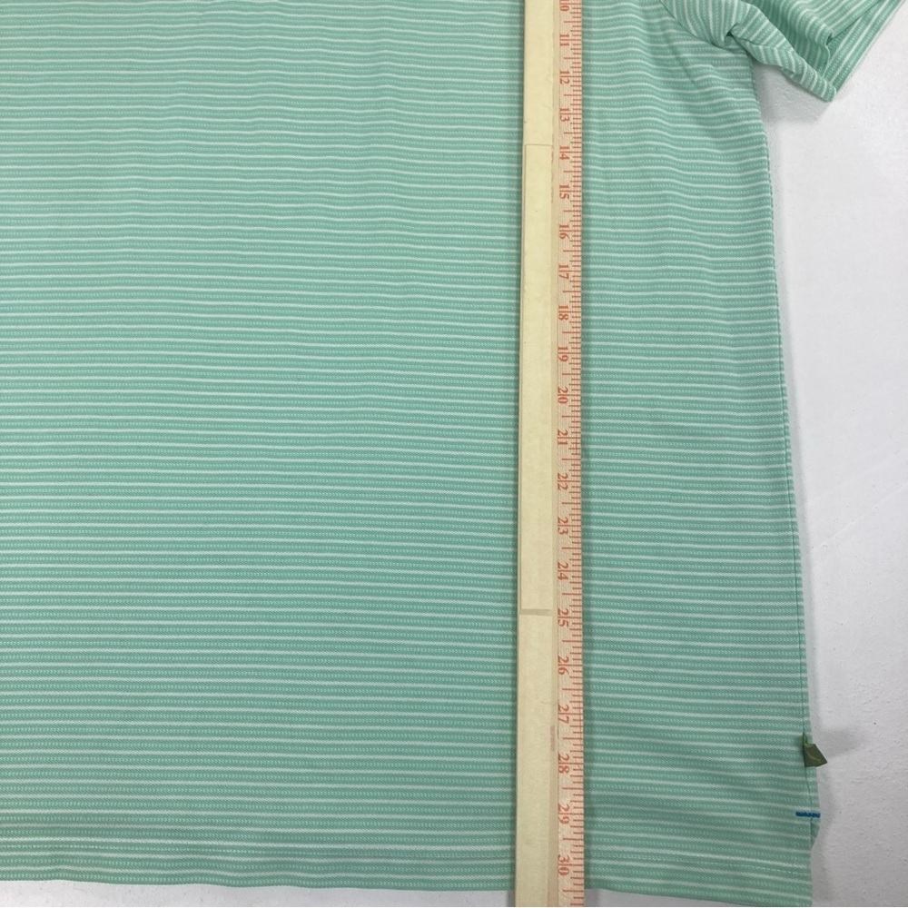 Tommy Bahama IslandZone Polo Shirt Mens XXL /TTG Green Solid Knit Soft Casual - Picture 10 of 15
